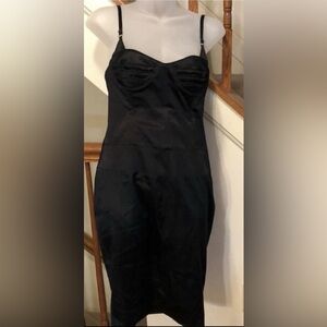 Sean by Sean Combs Elegant Black Strapless Dress